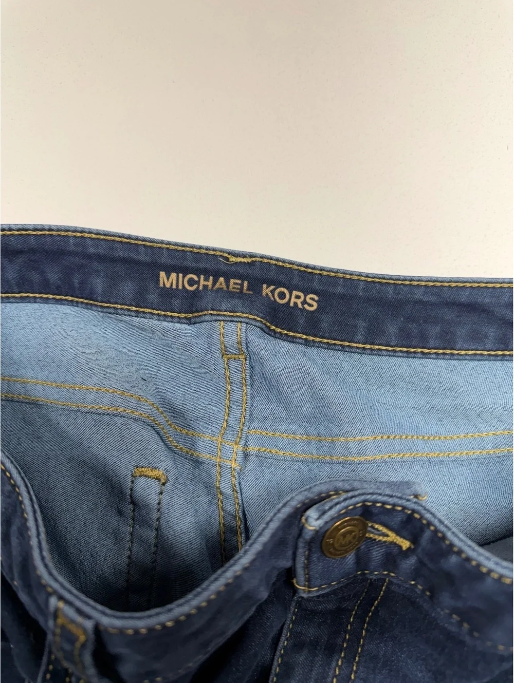 Michael Kors Selma Skinny Jeans Womens Size 10 30 Inseam Dark Wash Stretch